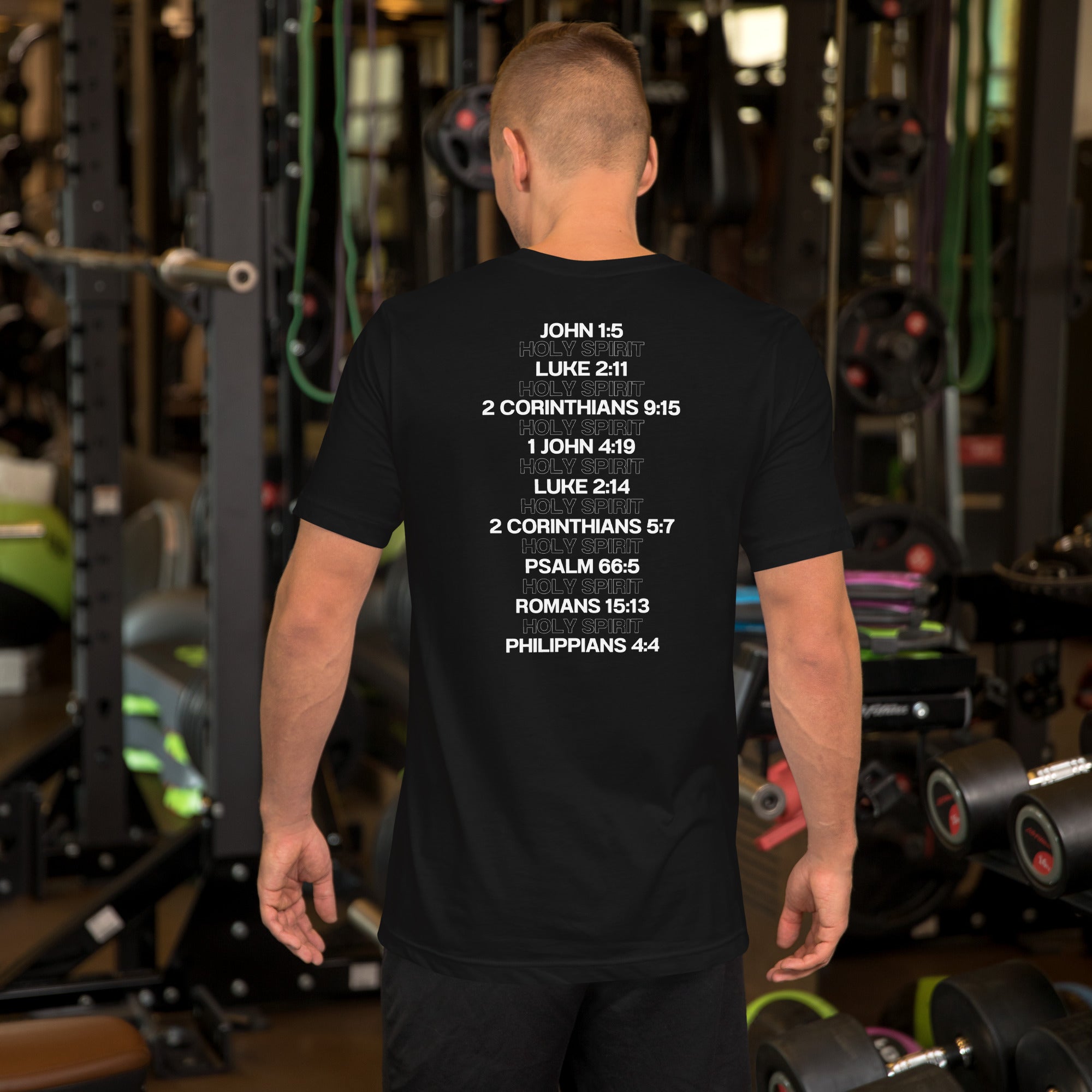 John Back Biblical Back T-shirt | β RB Designa Co