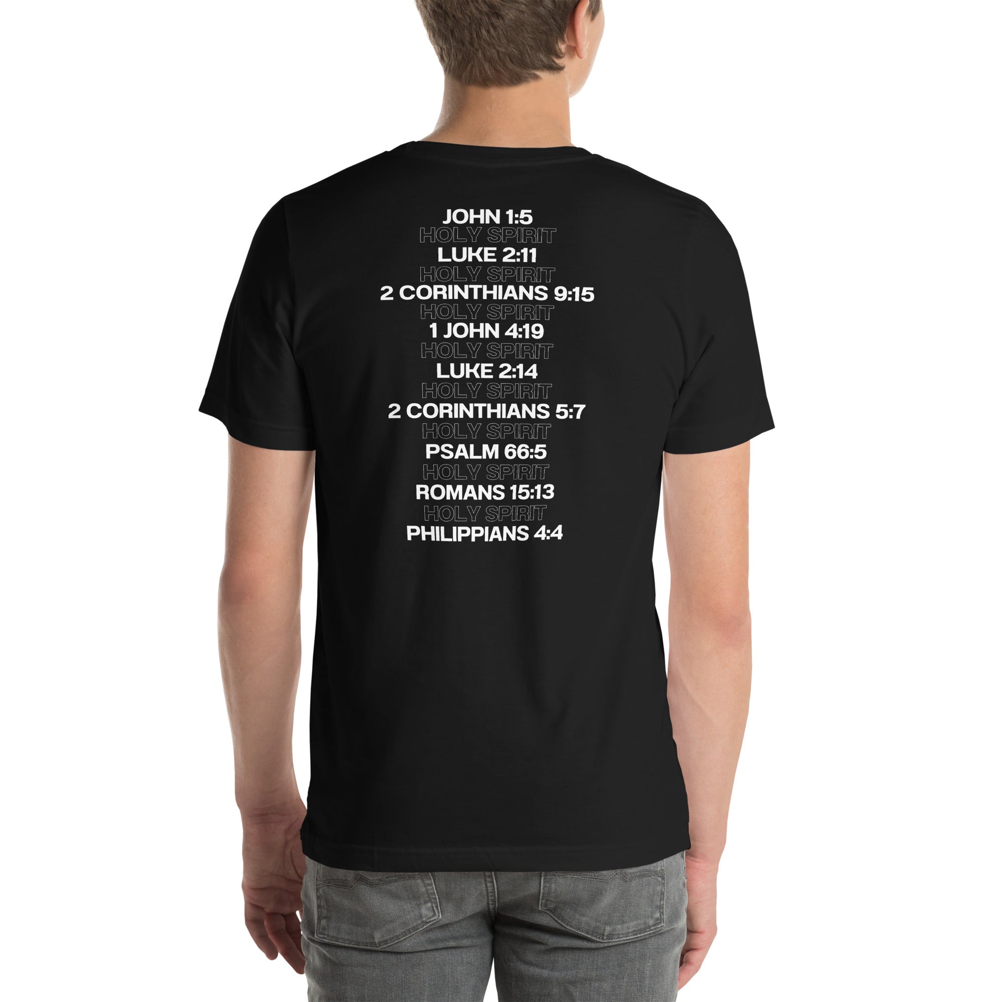 John Back Biblical Back T-shirt | β RB Designa Co