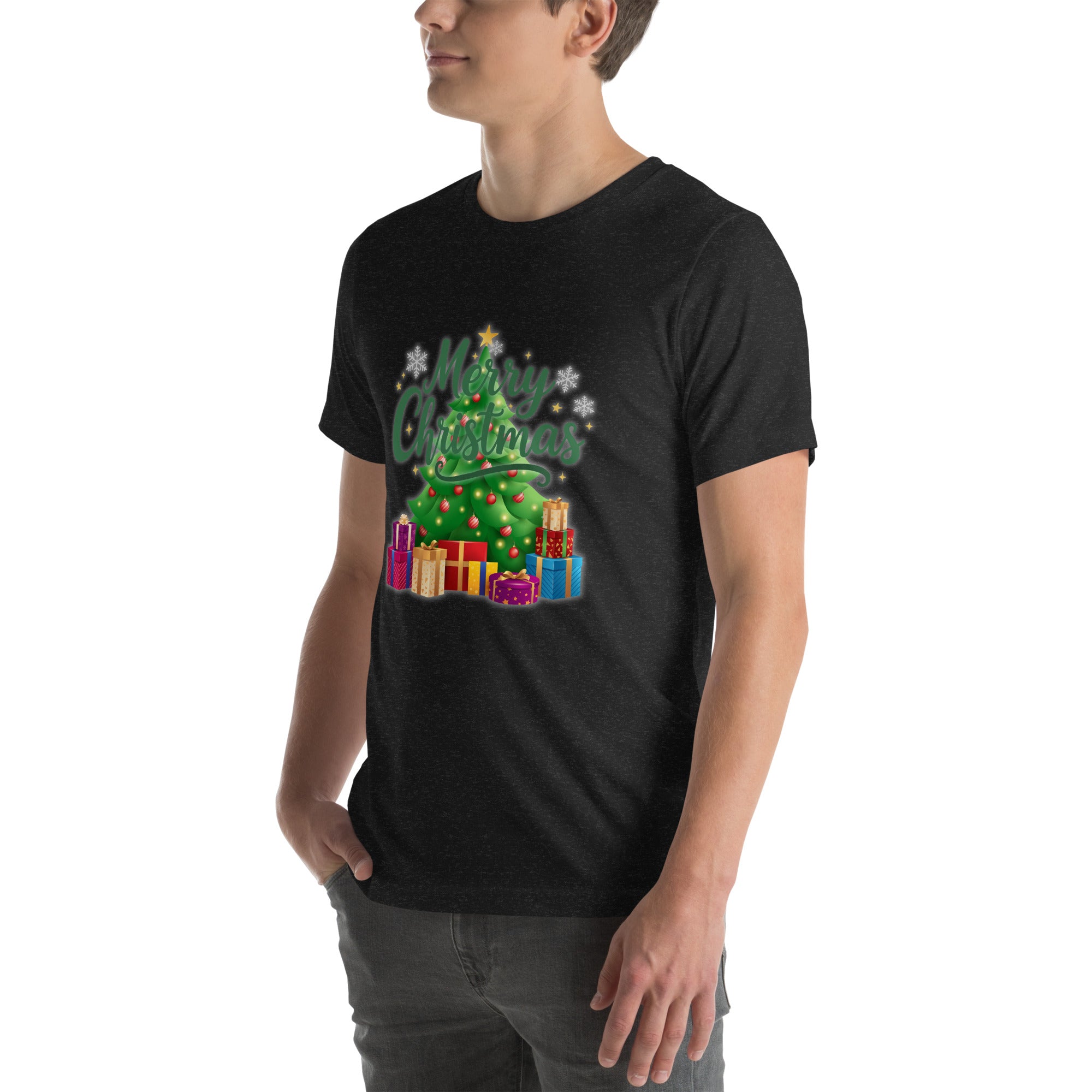 Merry Christmas Green Teen T-shirt | – RB Designa Co