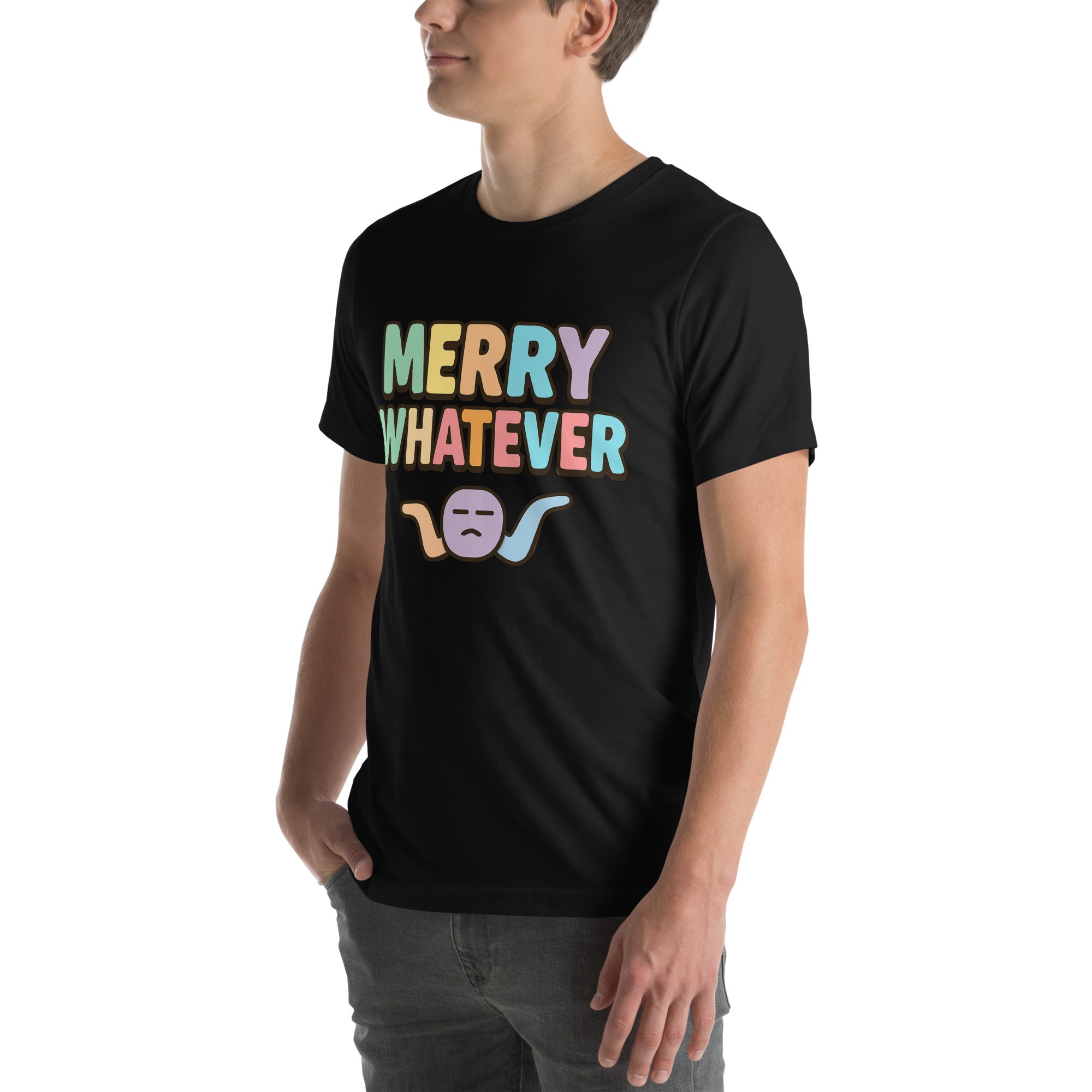 Merry Whatever Anti-Christmas / Bah Humbug T-shirt | – RB Designa Co