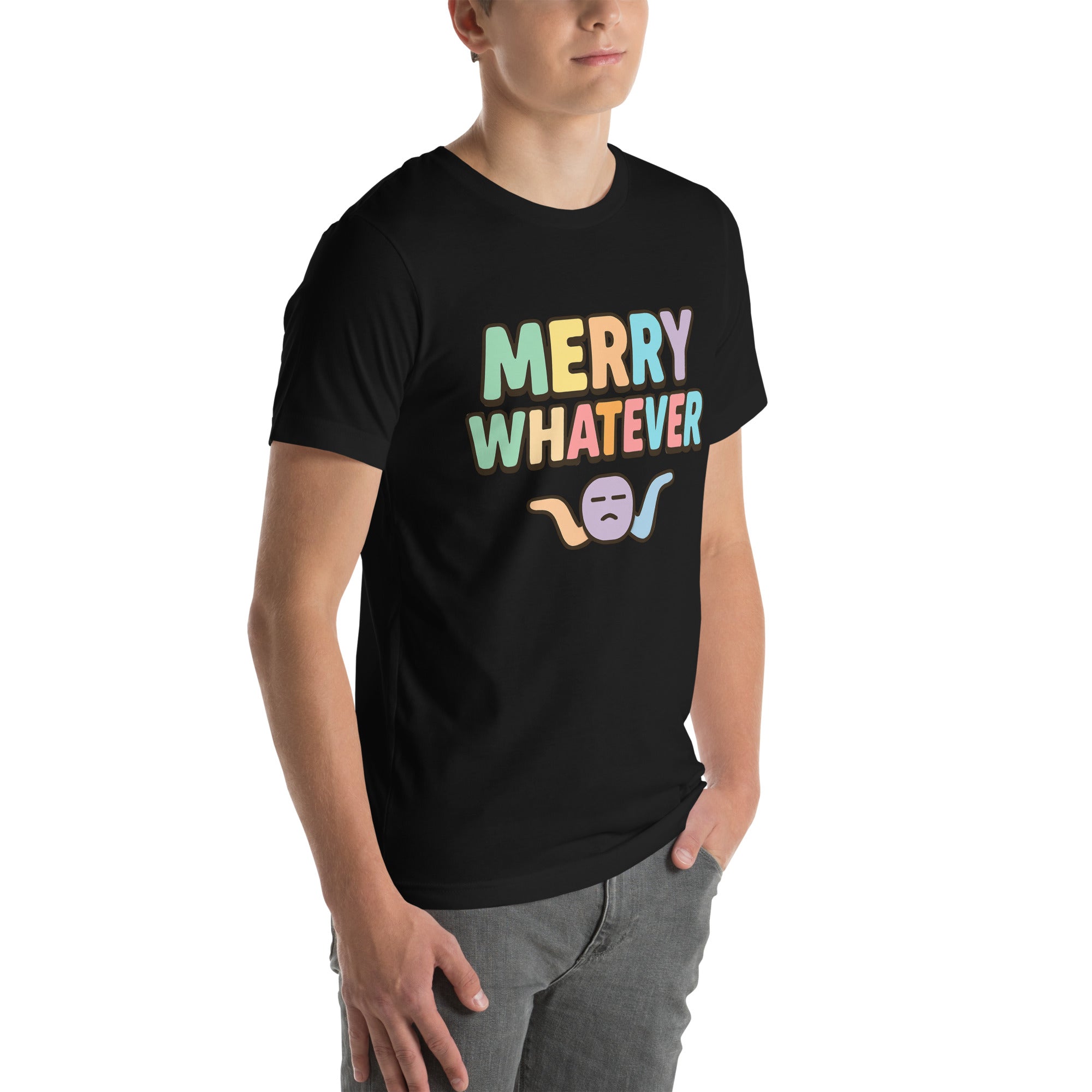 Merry Whatever Anti-Christmas / Bah Humbug T-shirt | – RB Designa Co