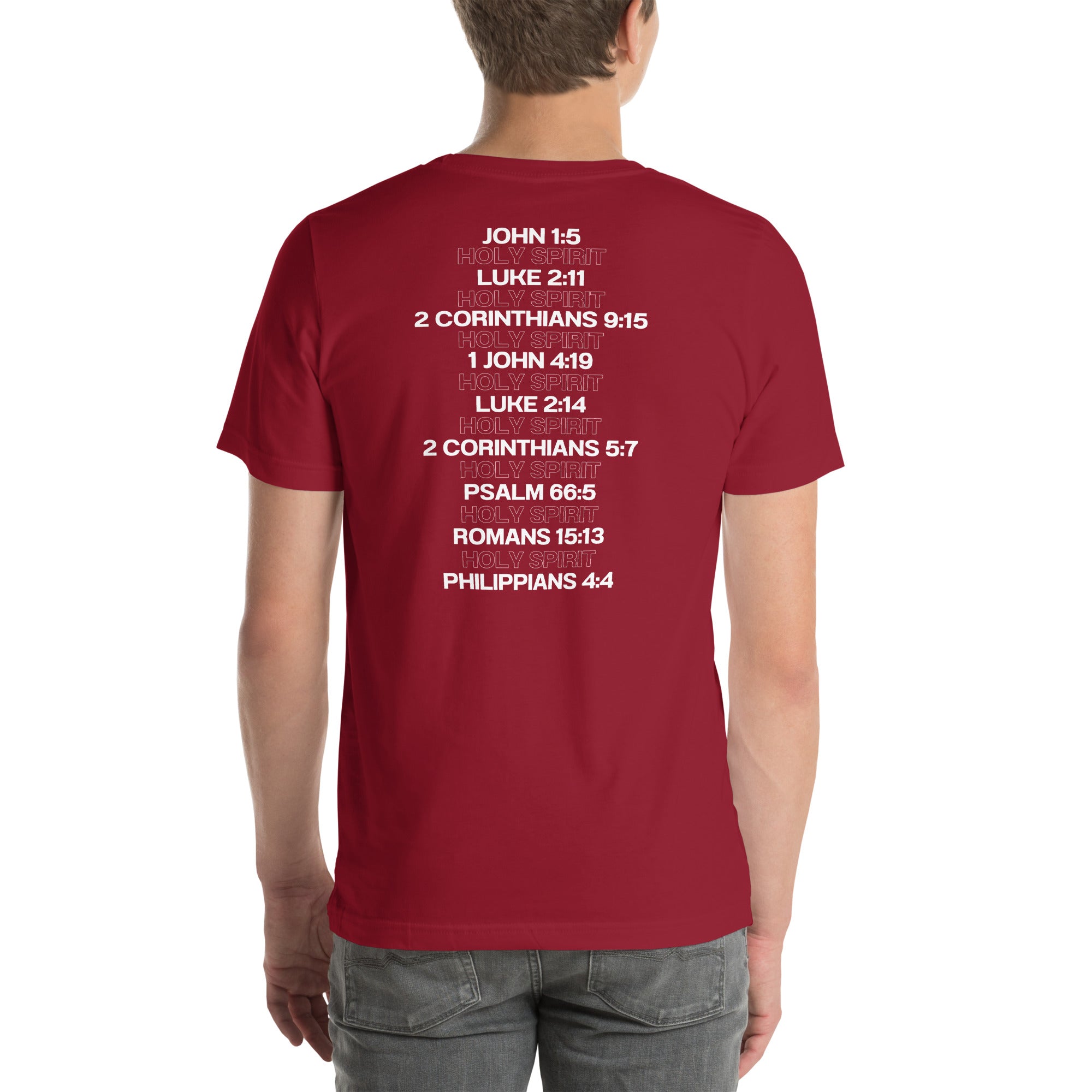 John Back Biblical Back T-shirt | β RB Designa Co