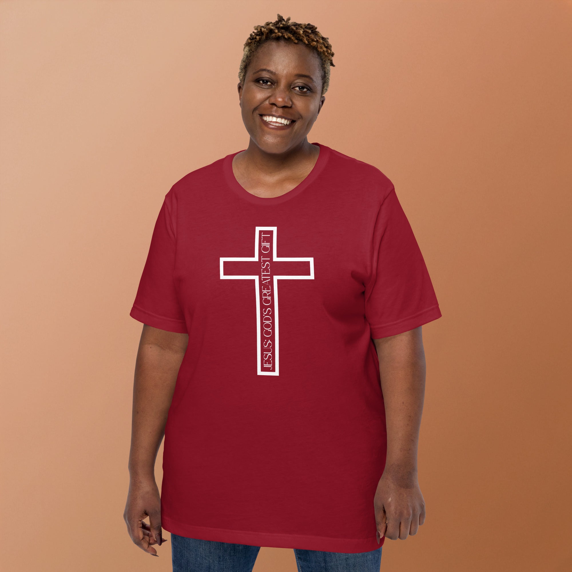Jesus Christ Cross Big Biblical T-Shirt | – RB Designa Co