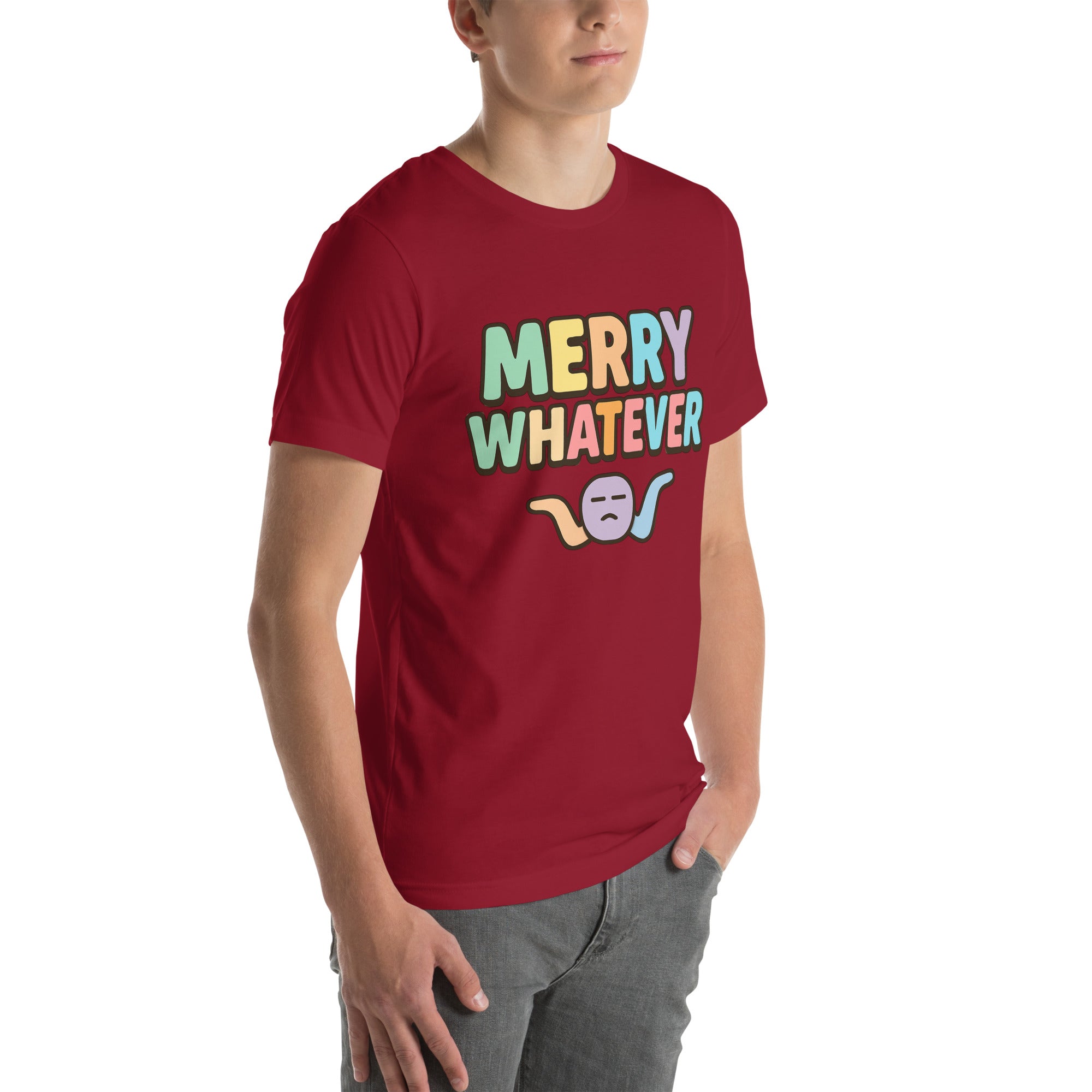 Merry Whatever Anti-Christmas / Bah Humbug T-shirt | – RB Designa Co
