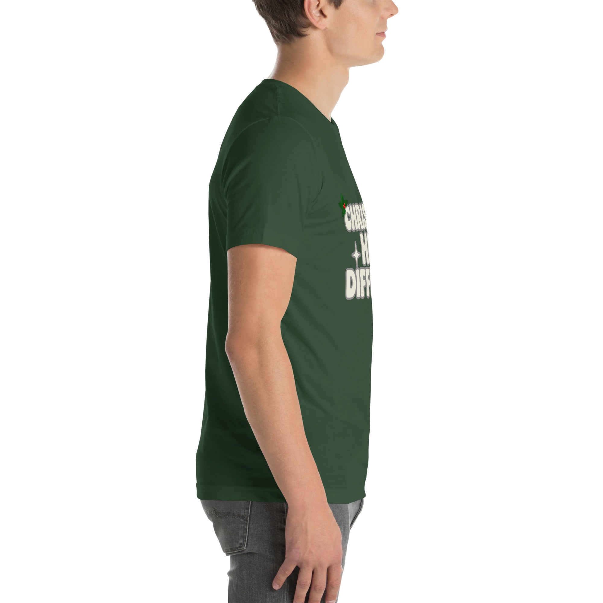 Christmas Hits Different Teen T-shirt | – RB Designa Co
