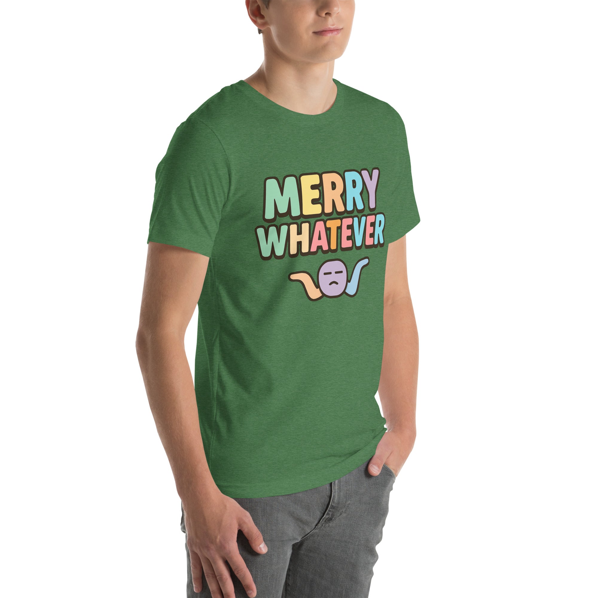 Merry Whatever Anti-Christmas / Bah Humbug T-shirt | – RB Designa Co