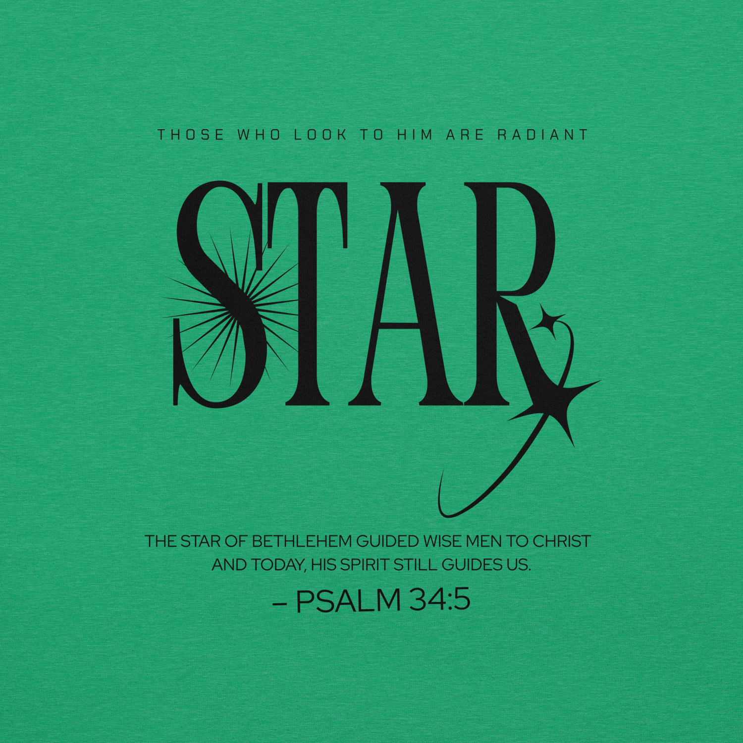 Star Back Light Biblical T-shirt