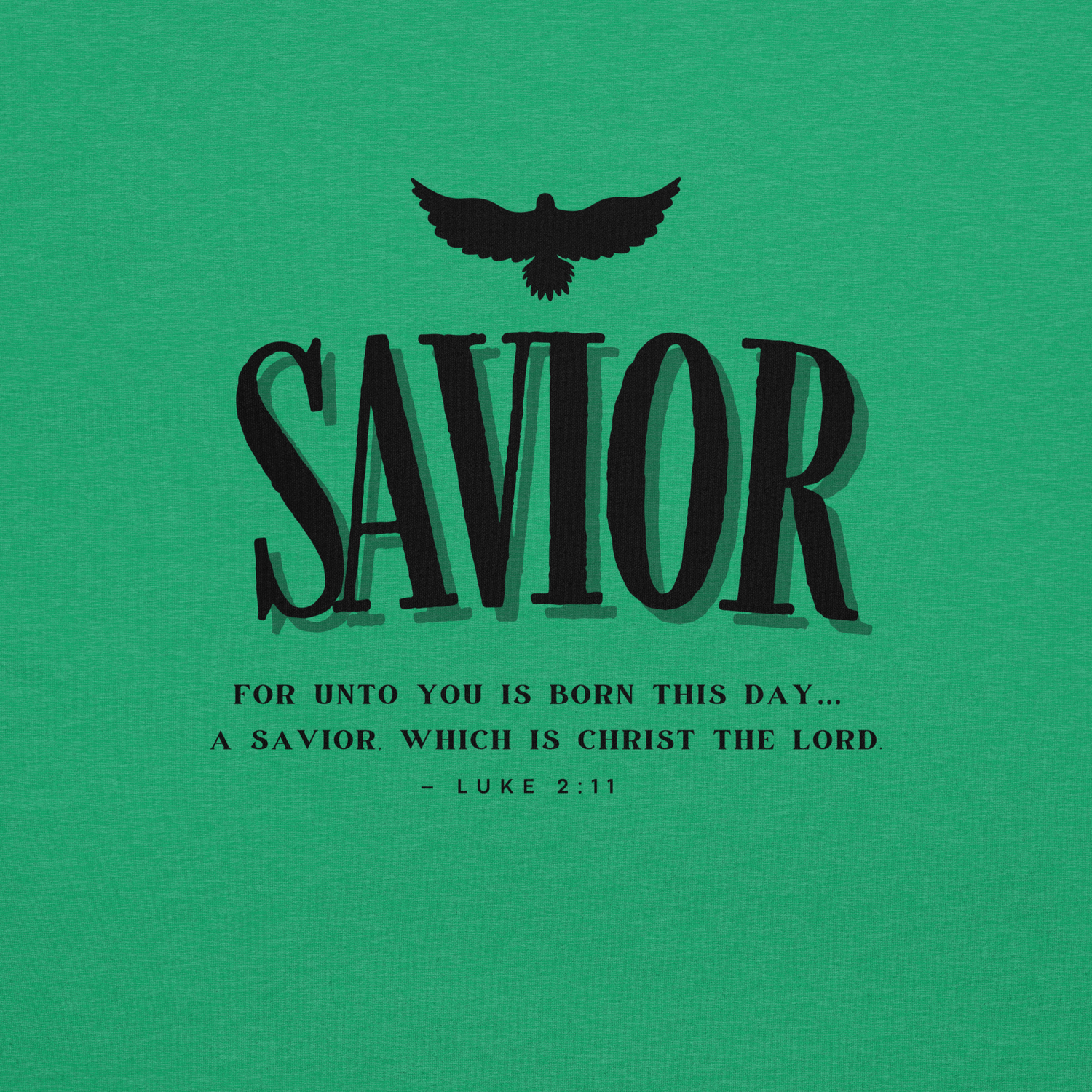 Savior Back Light Biblical T-shirt