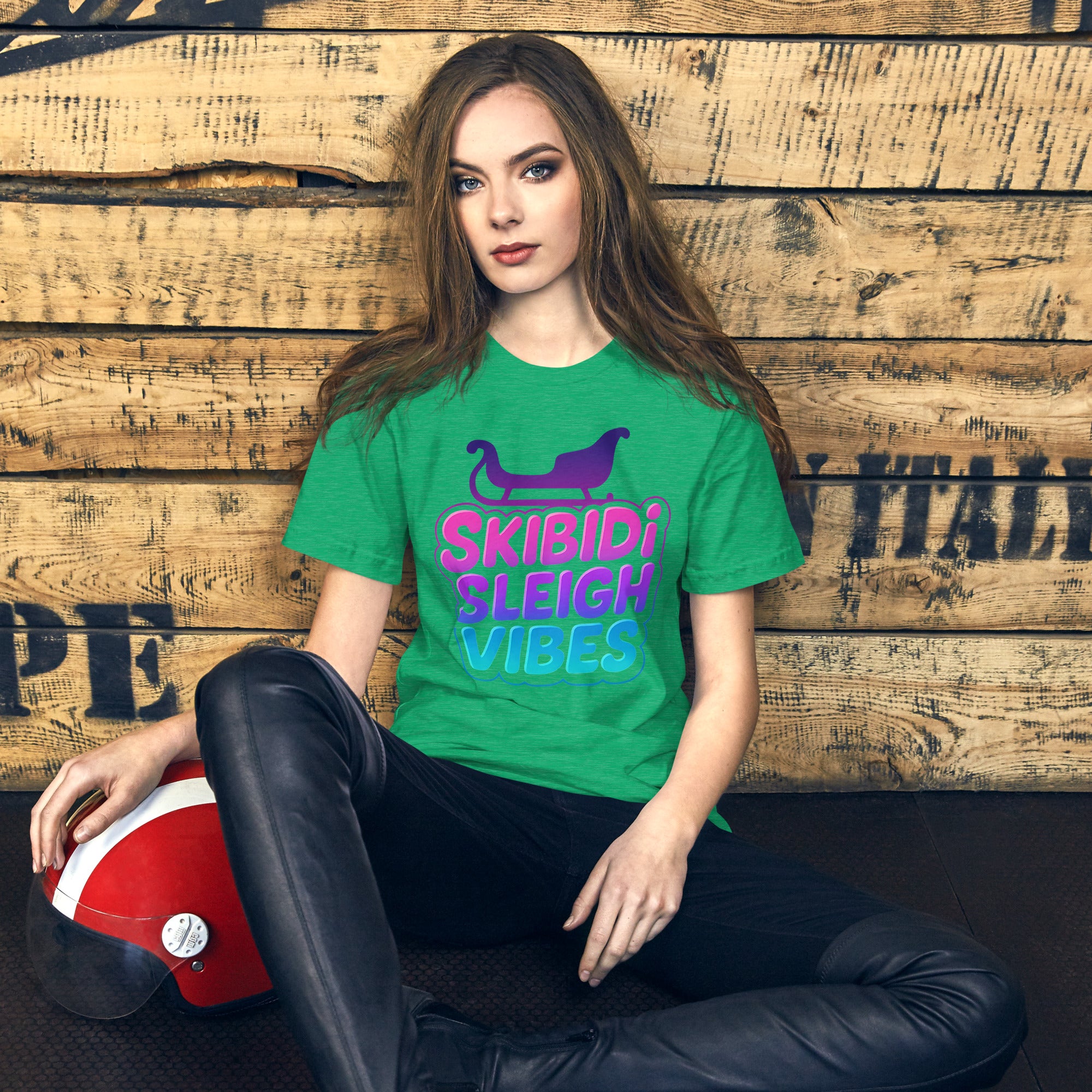 Skibidi Sleigh Teen T-shirt | – RB Designa Co