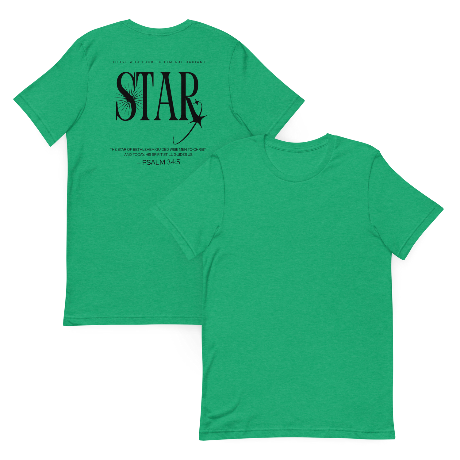 Star Back Light Biblical T-shirt