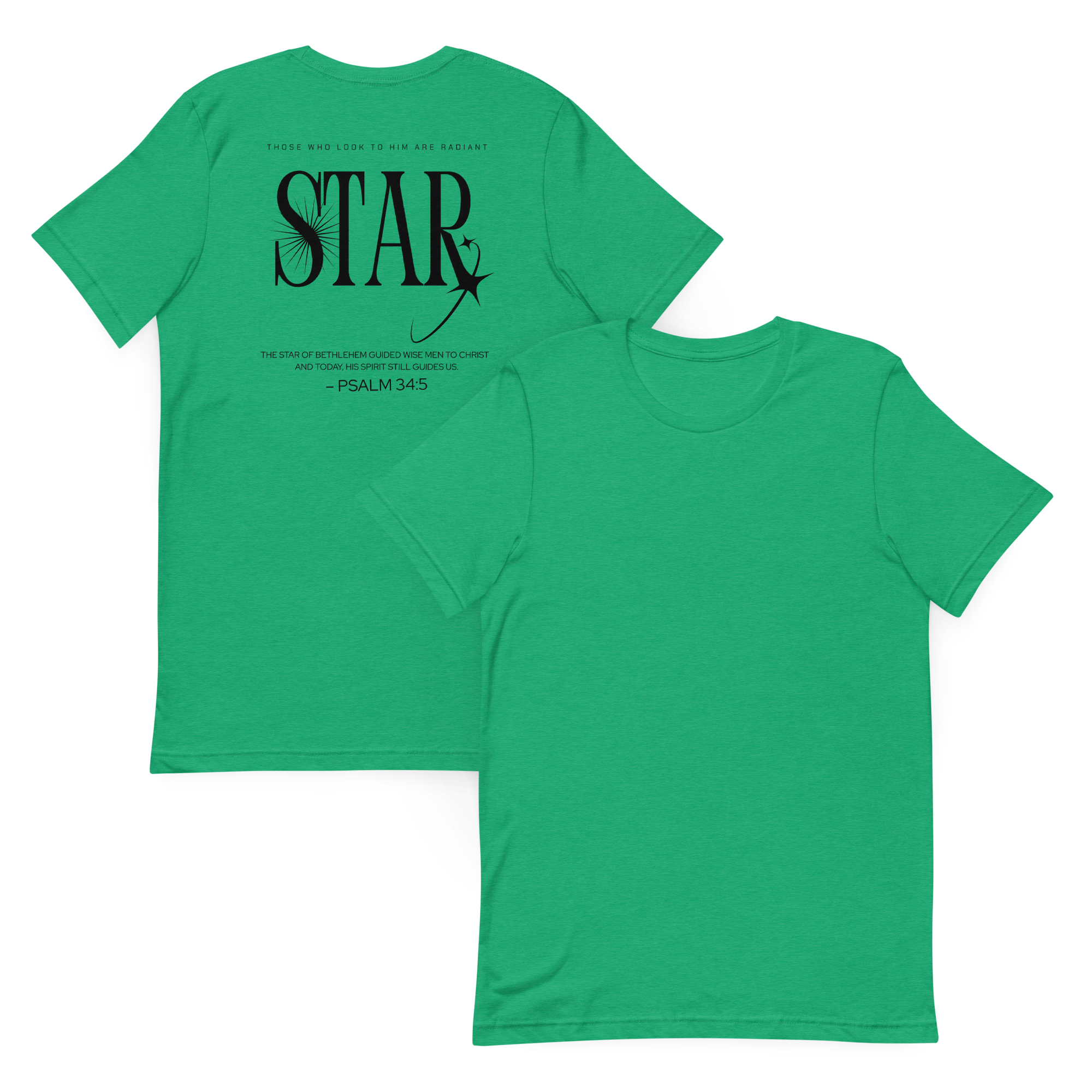 Star Back Light Biblical T-shirt