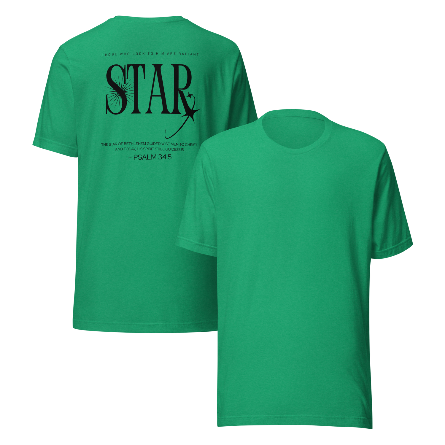 Star Back Light Biblical T-shirt