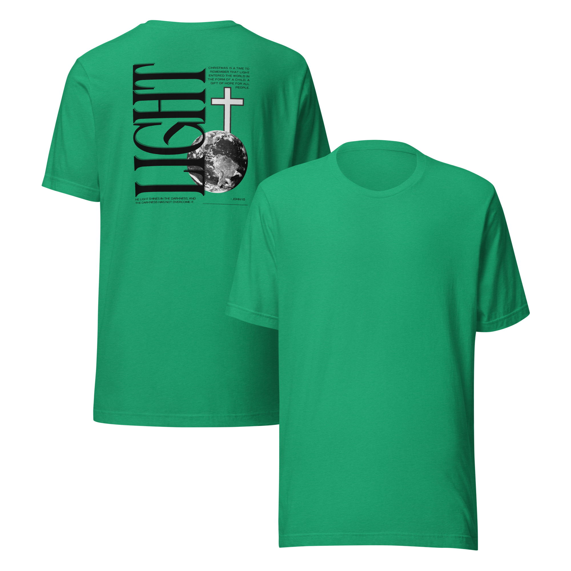 Light Back Light Biblical T-shirt