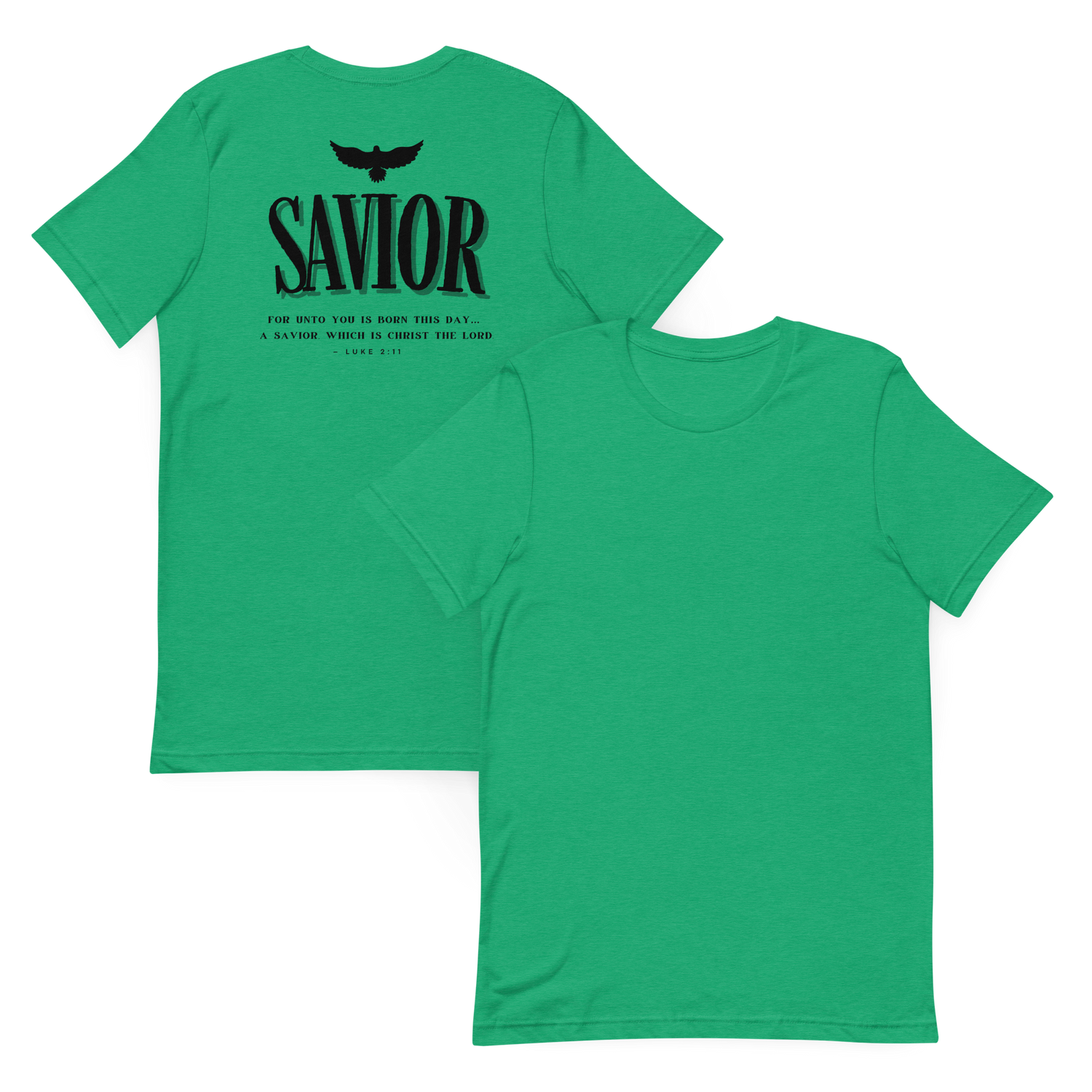 Savior Back Light Biblical T-shirt