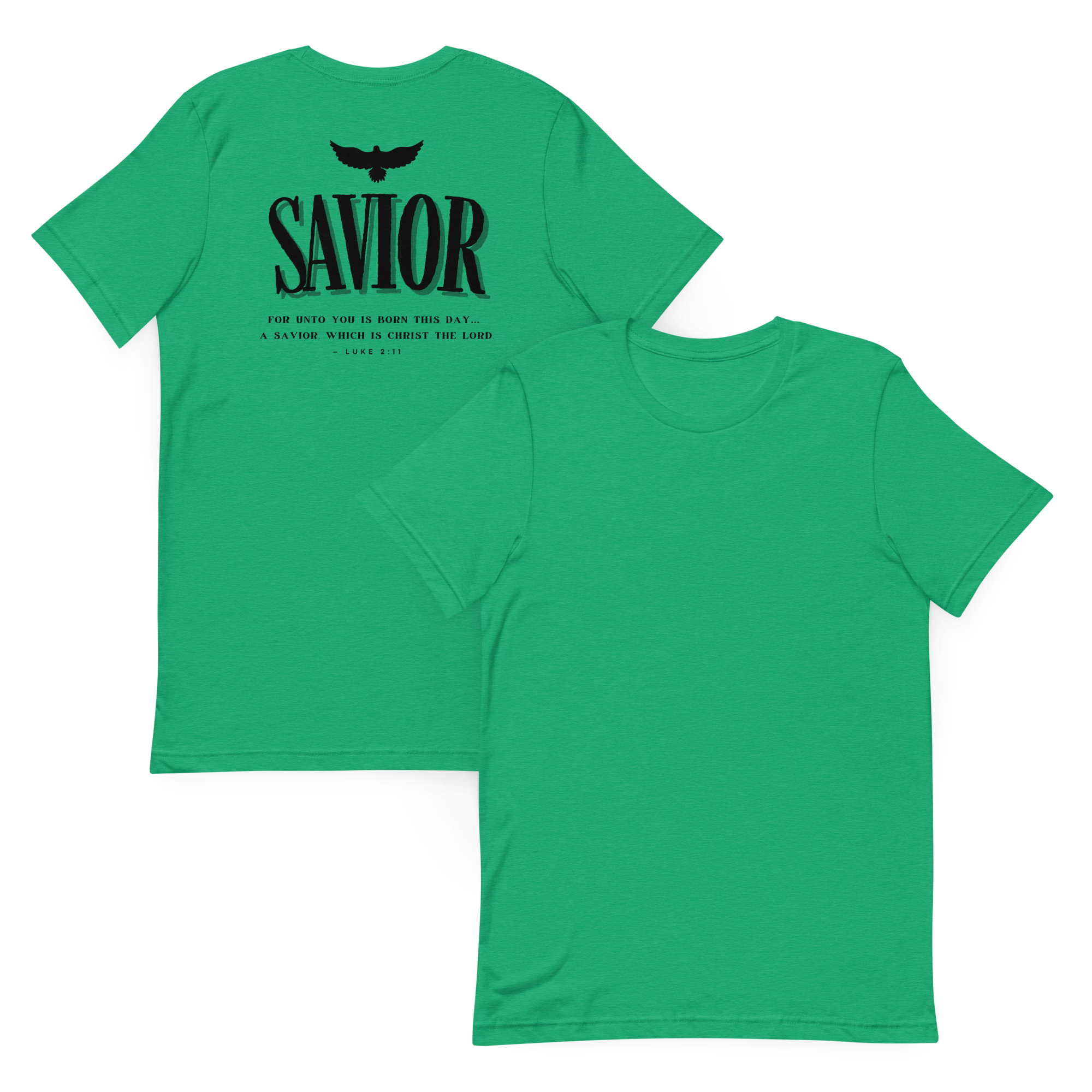 Savior Back Light Biblical T-shirt