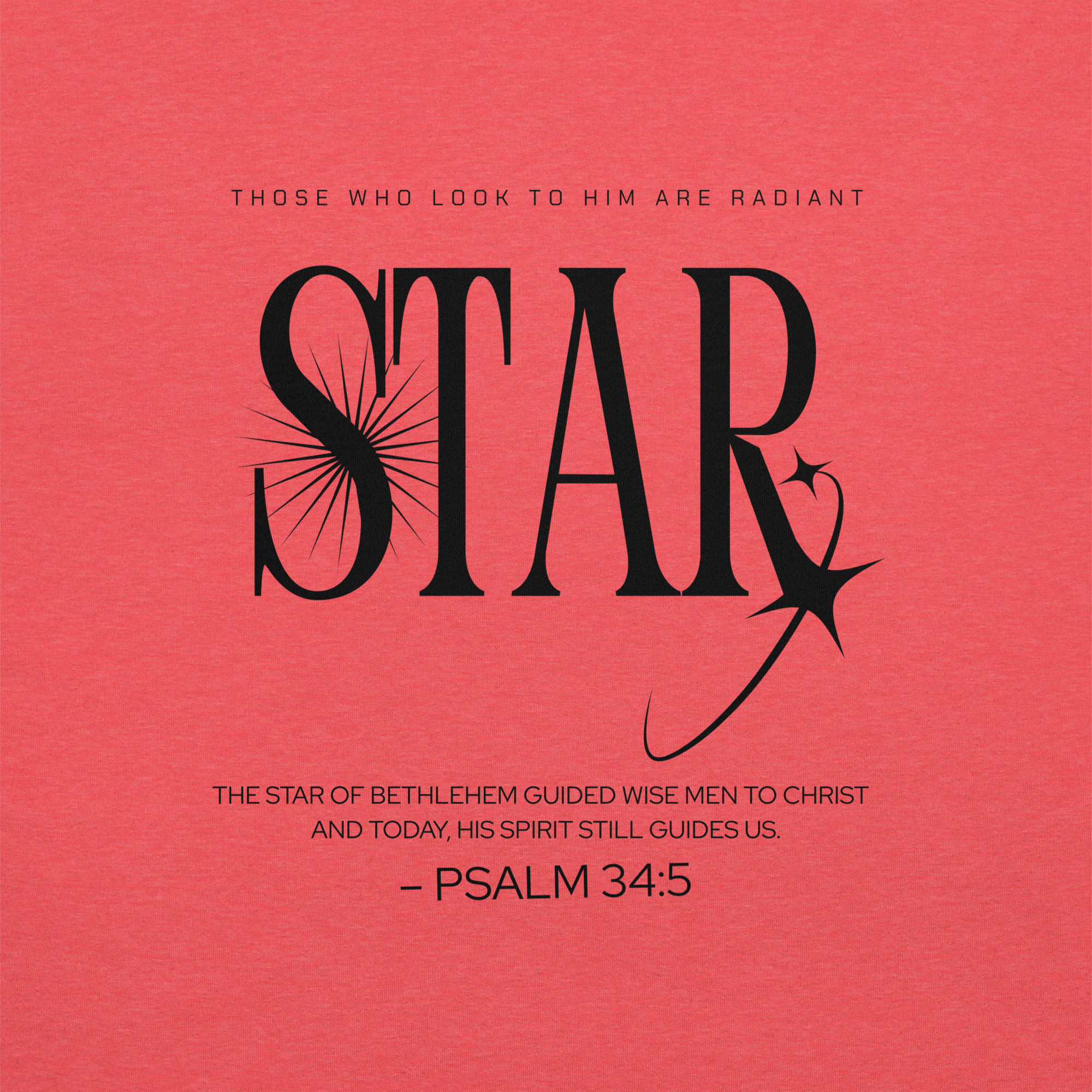 Star Back Light Biblical T-shirt