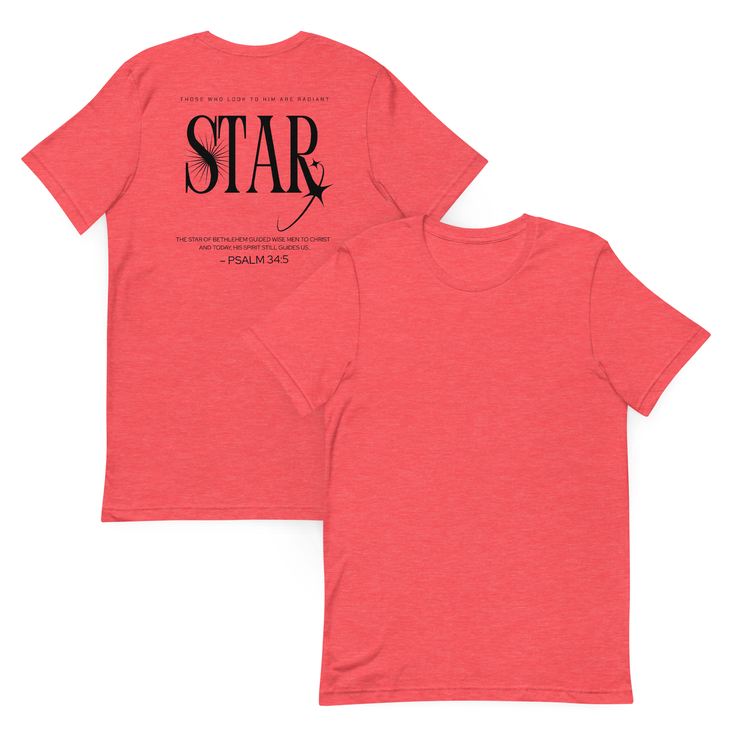 Star Back Light Biblical T-shirt