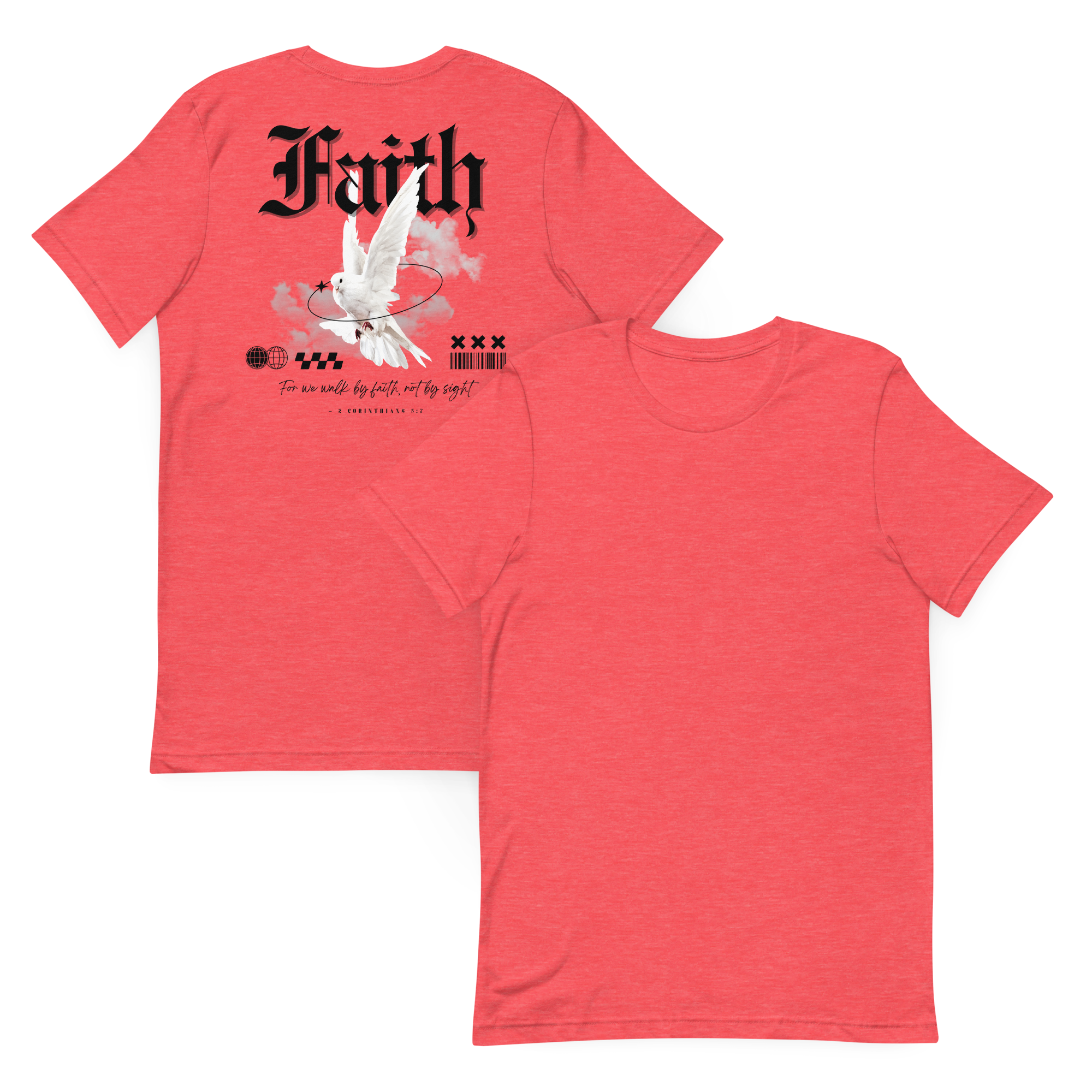 Faith Back Light Biblical T-shirt