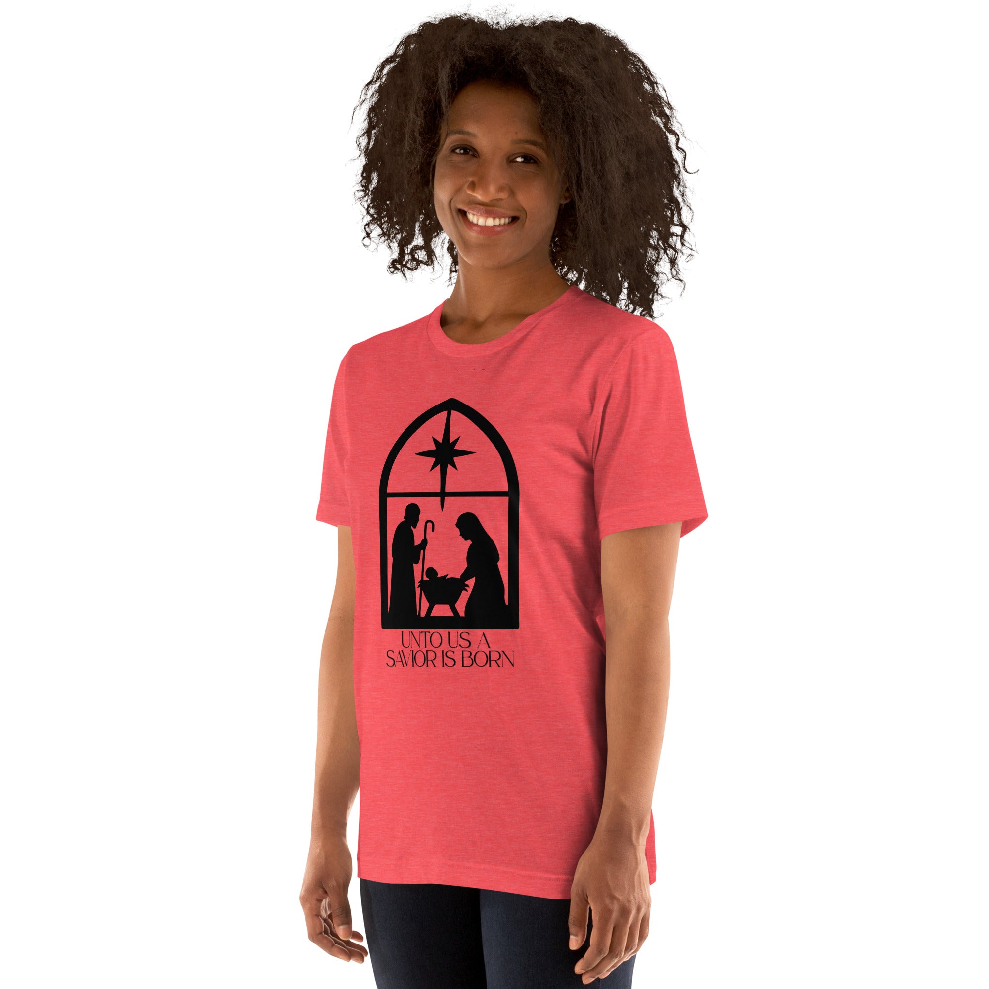 Savior is Born Biblical T-shirt | – RB Designa Co