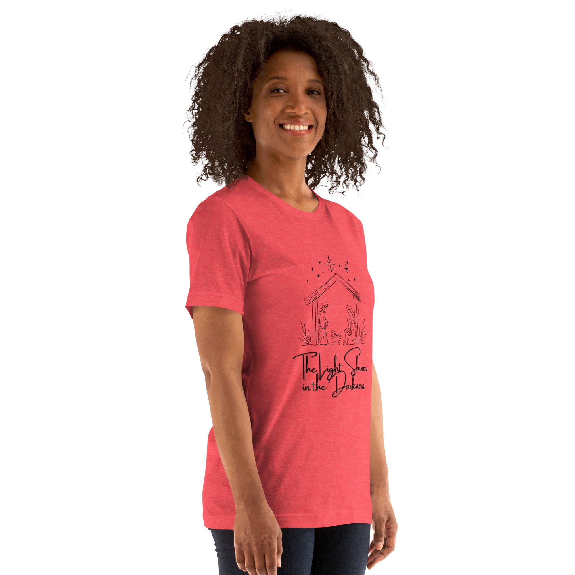 Light In Darkness Biblical T-shirt | – RB Designa Co