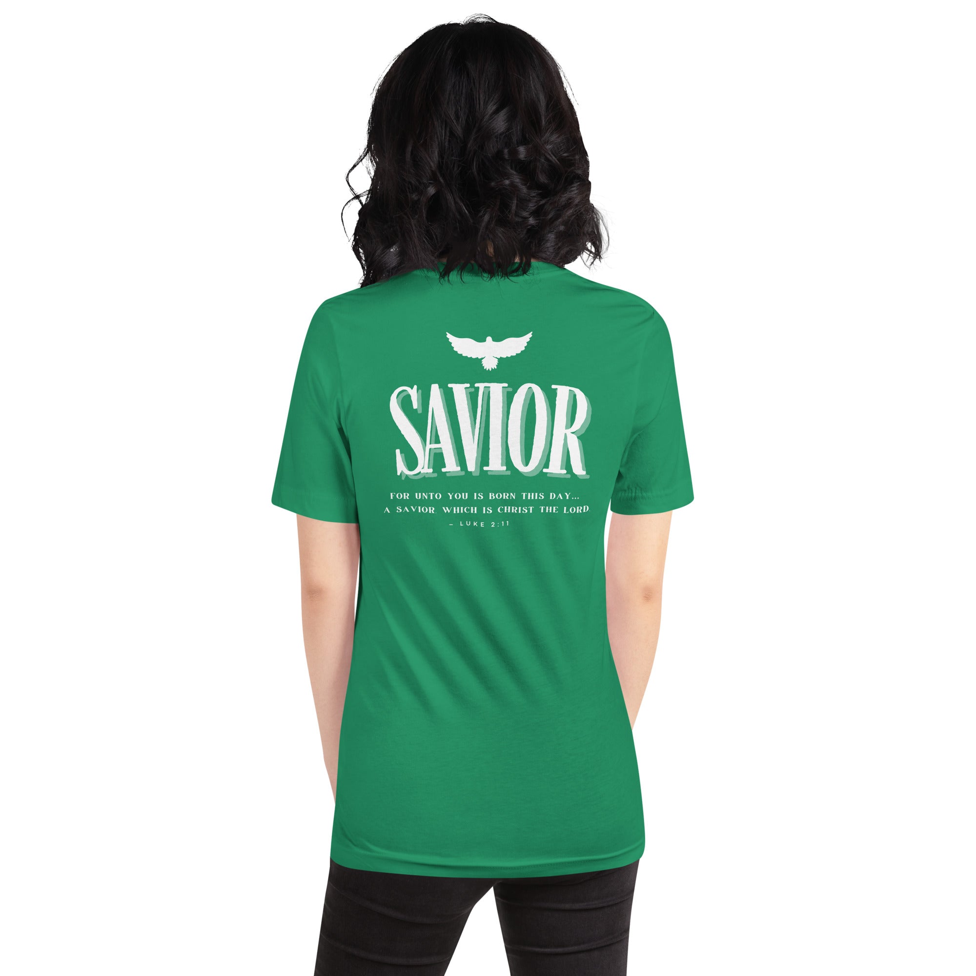 Savior Back Biblical Back T-shirt | β RB Designa Co