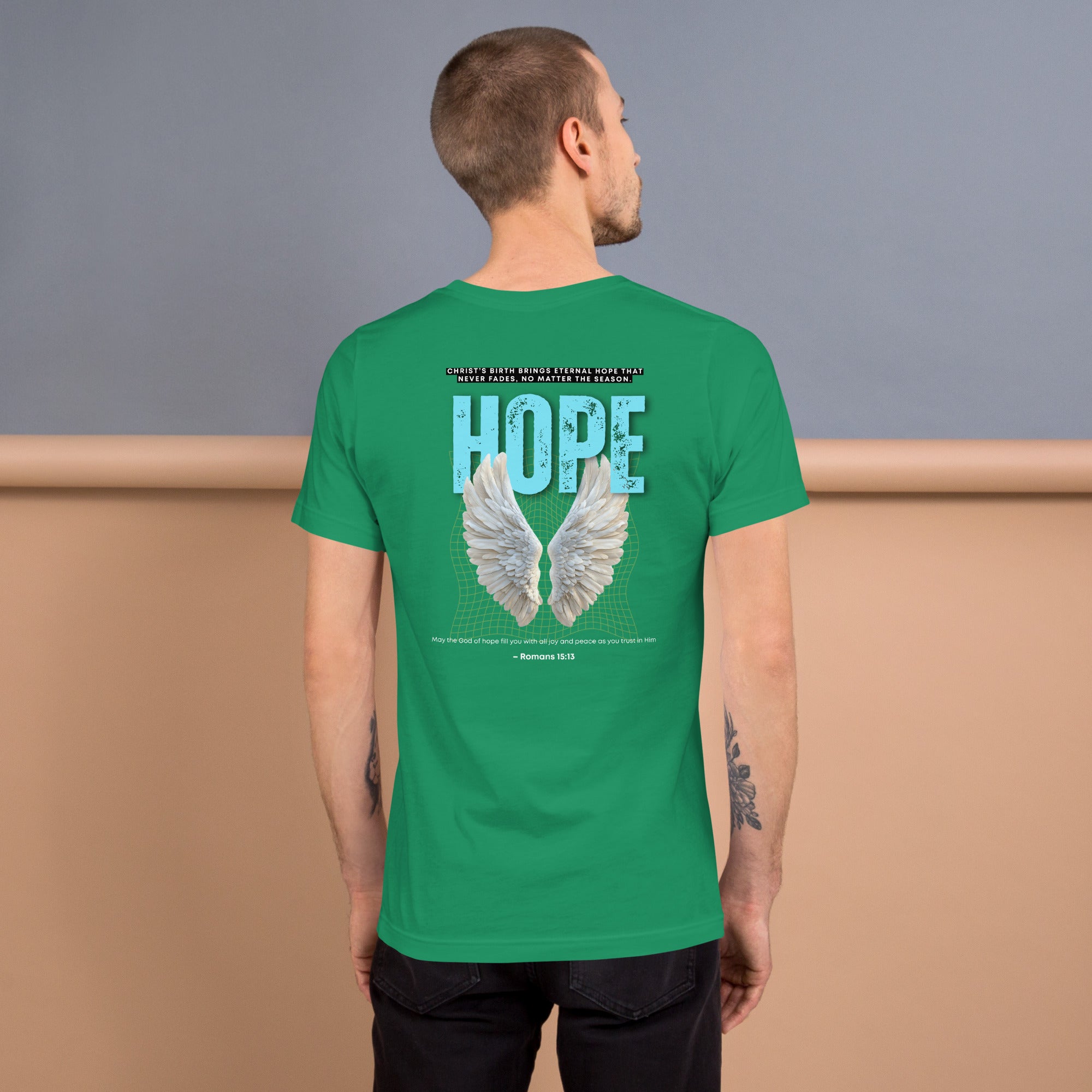 Hope Back Biblical Back T-shirt | β RB Designa Co