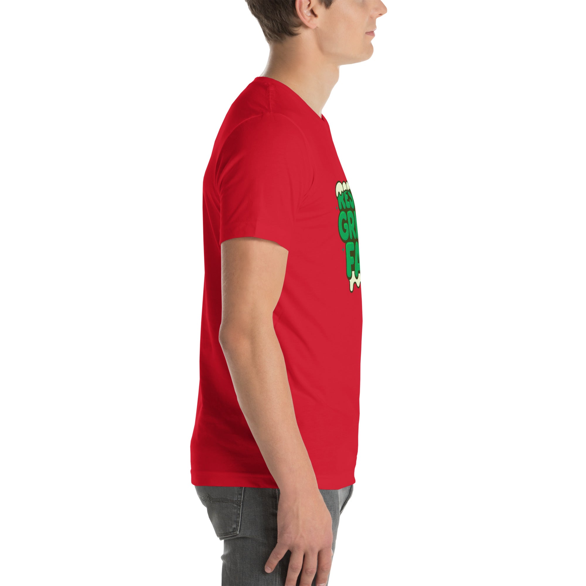 Resting Grinch Face Anti-Christmas / Bah Humbug T-shirt | – RB Designa Co