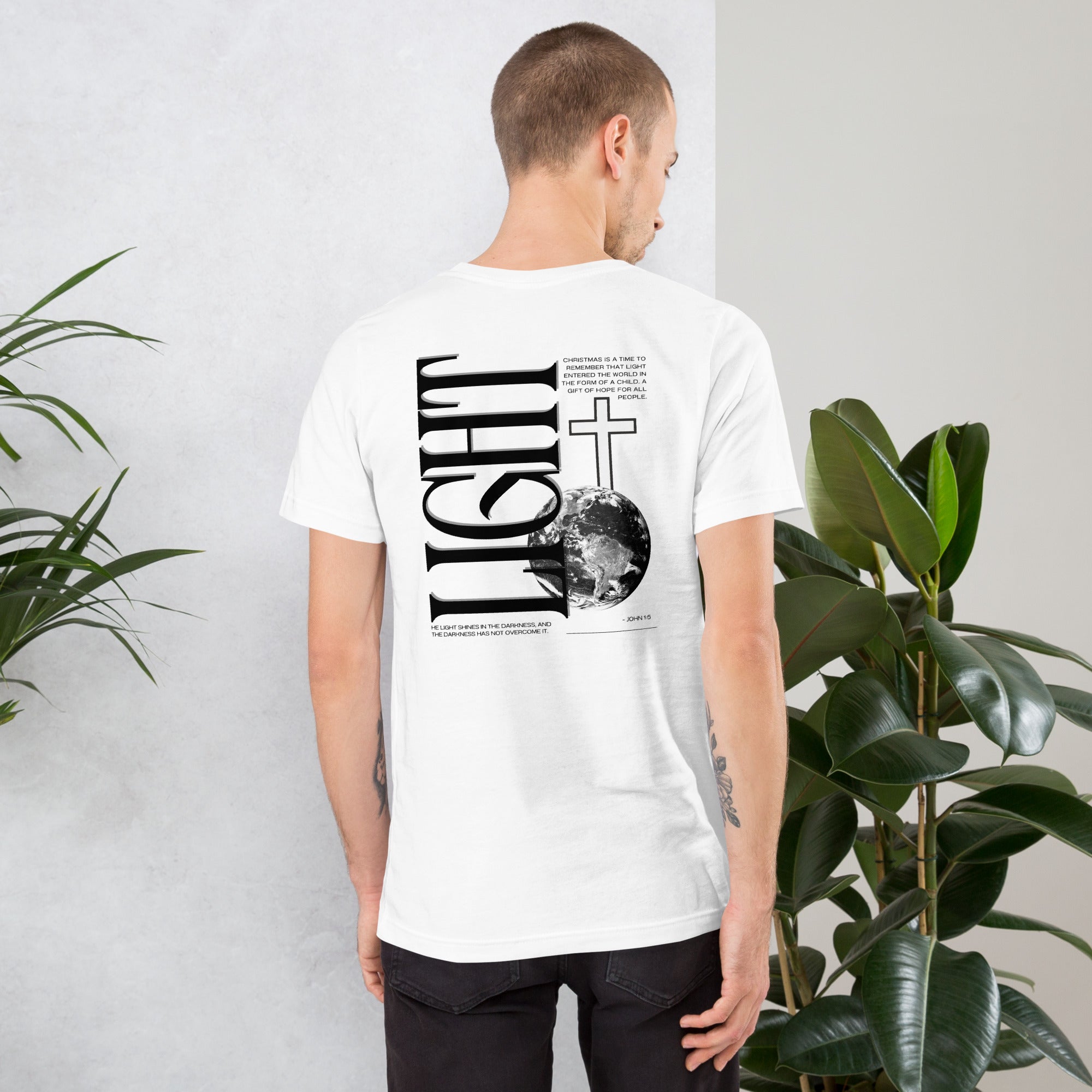 Light Back Light Biblical T-shirt | β RB Designa Co