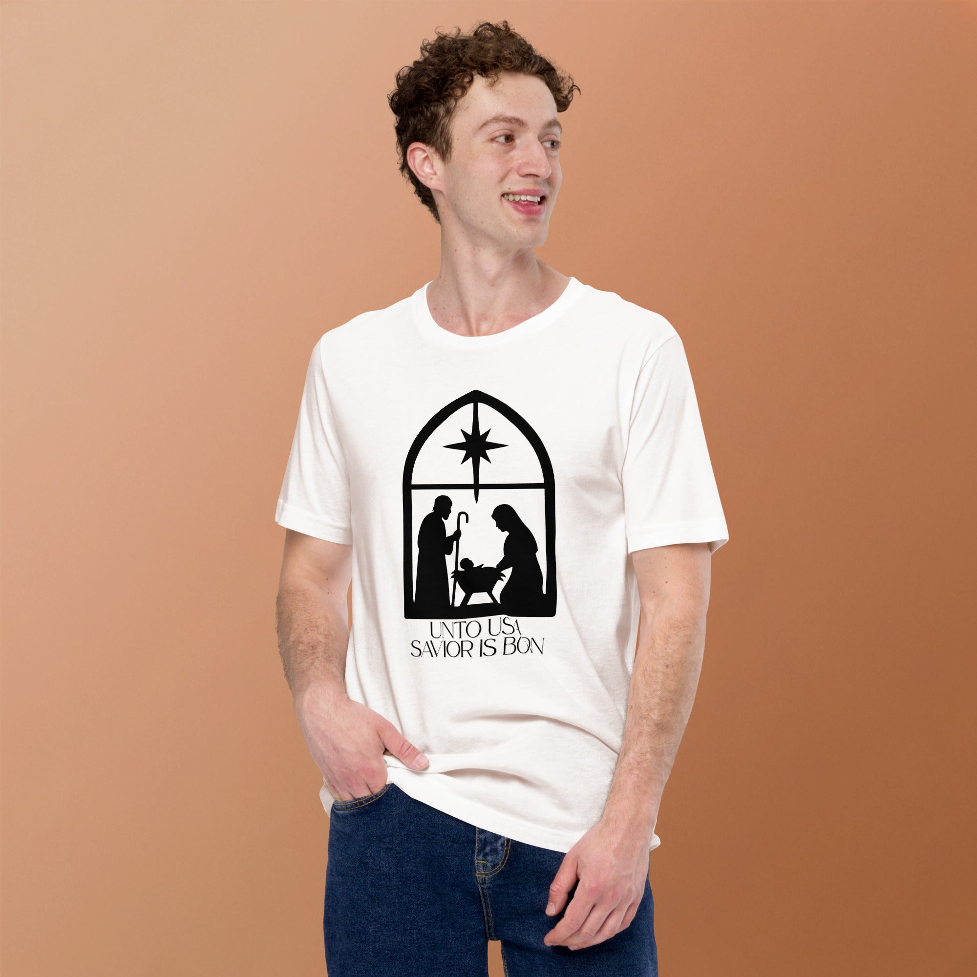 Savior is Born Biblical T-shirt | – RB Designa Co