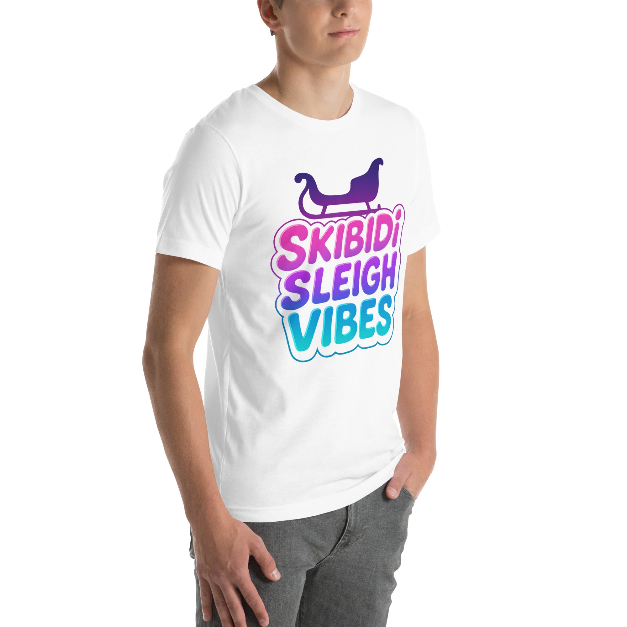 Skibidi Sleigh Teen T-shirt | – RB Designa Co