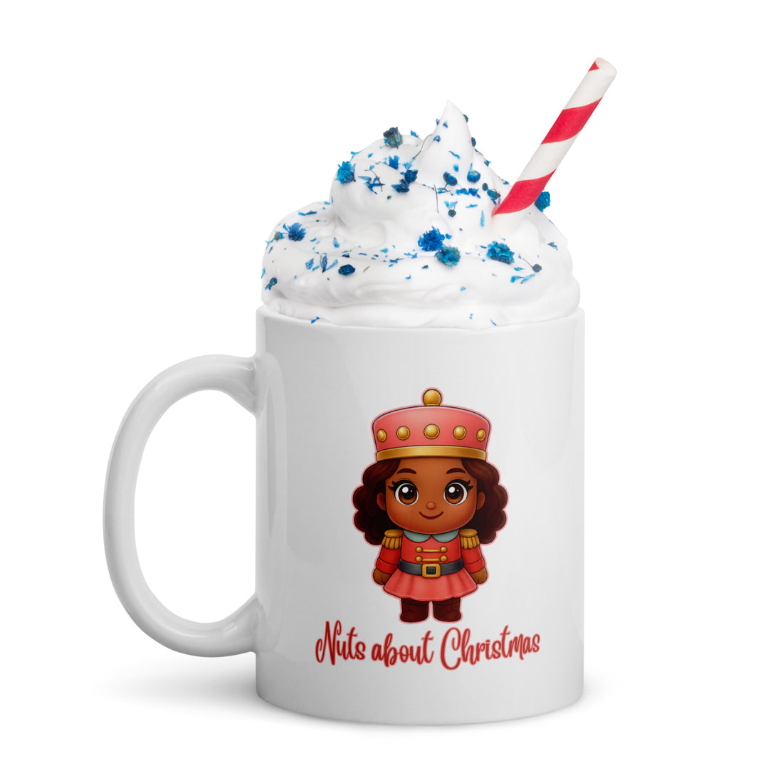 Girl Nutcracker Pink Kids White Mug | – RB Designa Co