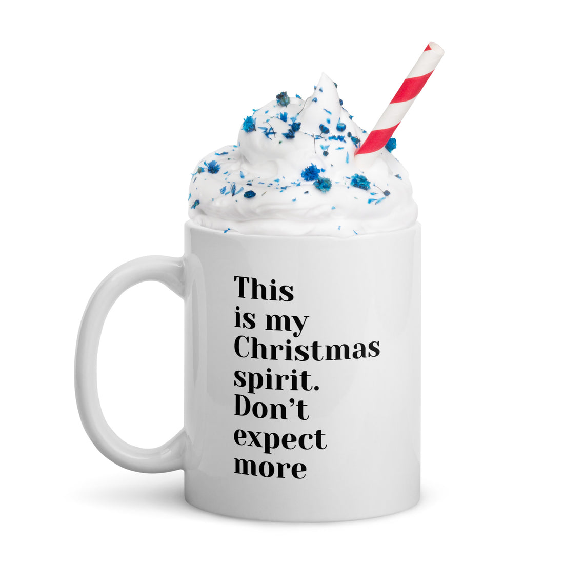 Christmas Spirit Teen White Mug | – RB Designa Co