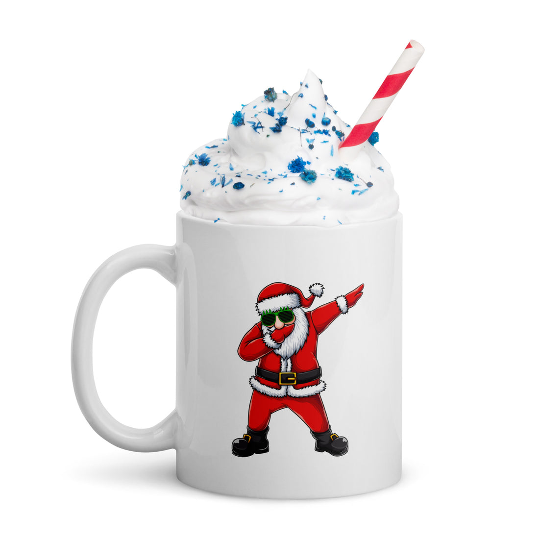 Dabbing Santa Teen White Mug | – RB Designa Co