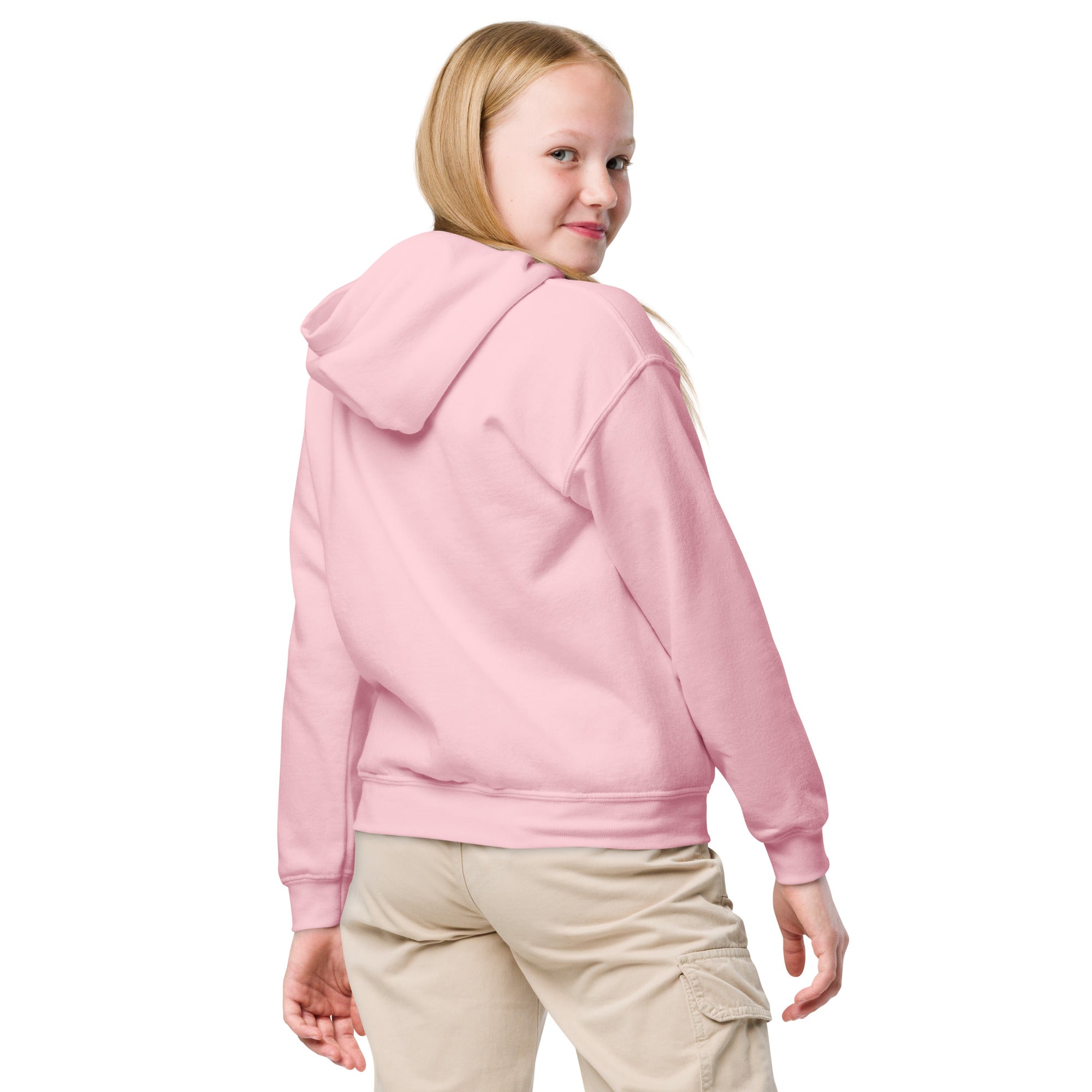"Cookie Crew, Baked With Love"- Black in Pink | Youth Hoodie | – RB Designa Co