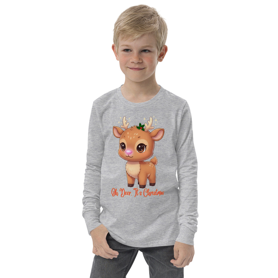 Tiny Reindeer Antlers Kids & Babies Sweatshirt | – RB Designa Co