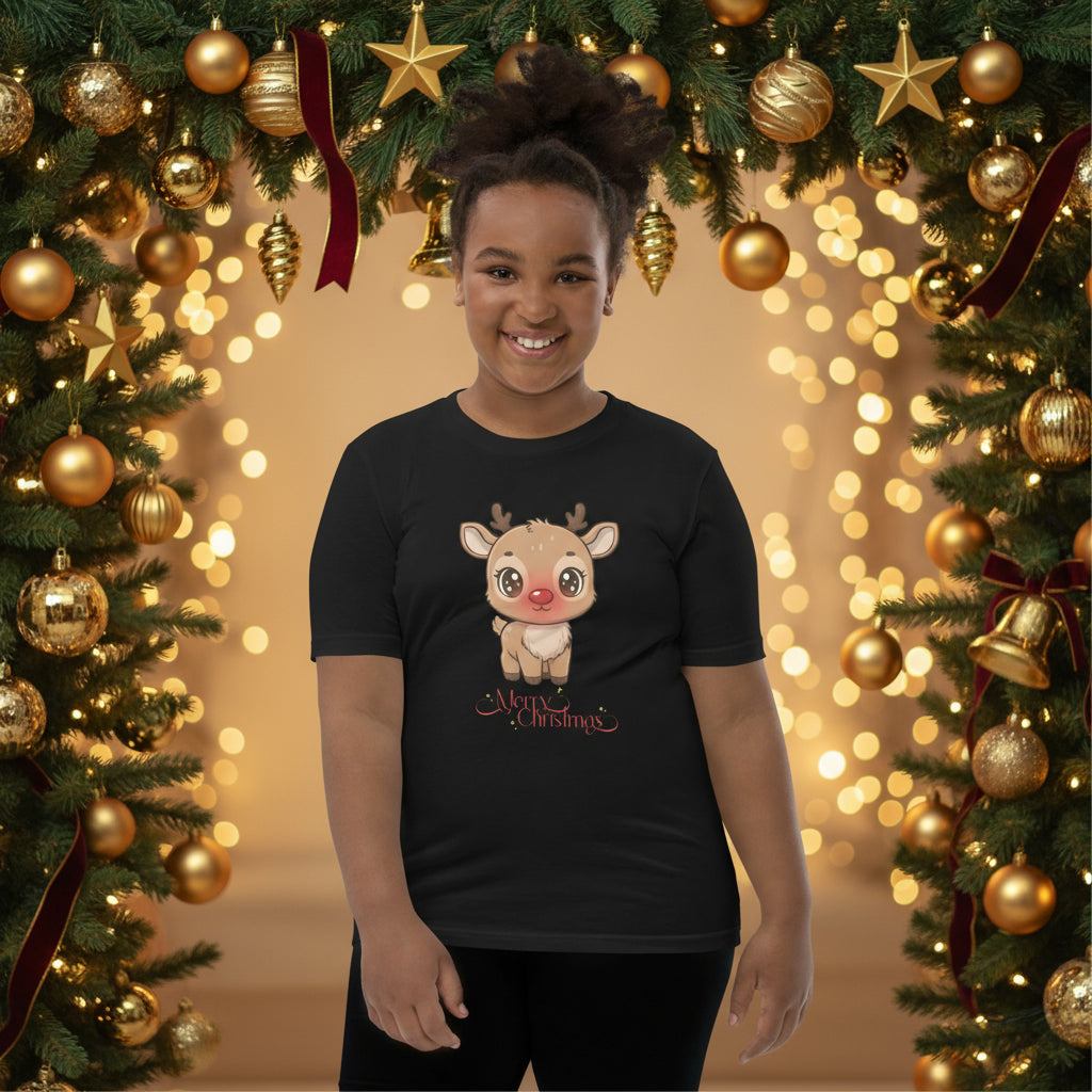 Little Reindeer Head Kids & Babies T-shirt | – RB Designa Co
