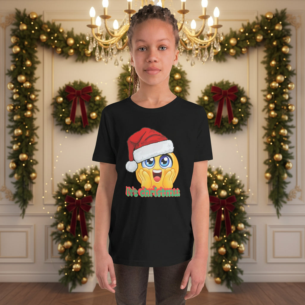 Winking Emoji Santa Kids & Babies T-shirt | – RB Designa Co