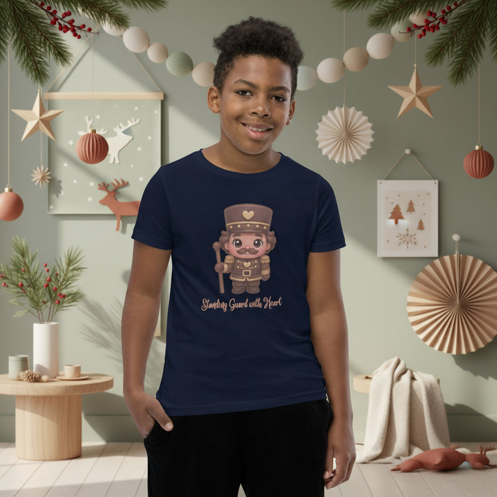 Dark Nutcracker Guard Youth Tee | Soft Cotton Kids Shirt | Pre-Shrunk Fit | – RB Designa Co