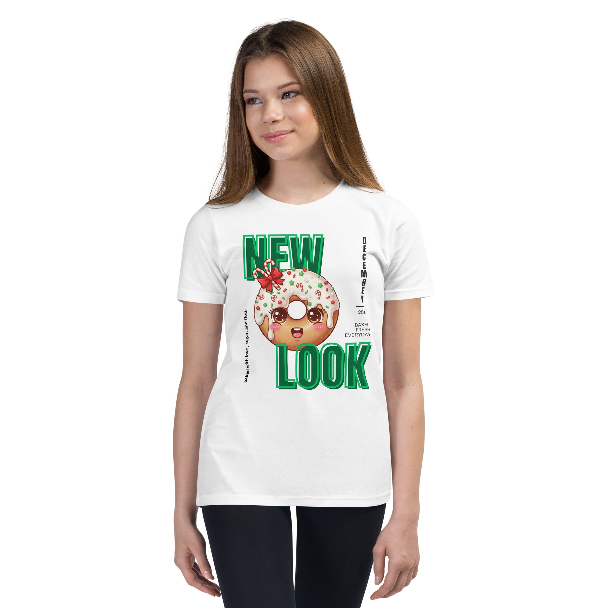 "New Look..."- Black | Youth Short Sleeve T-Shirt | – RB Designa Co