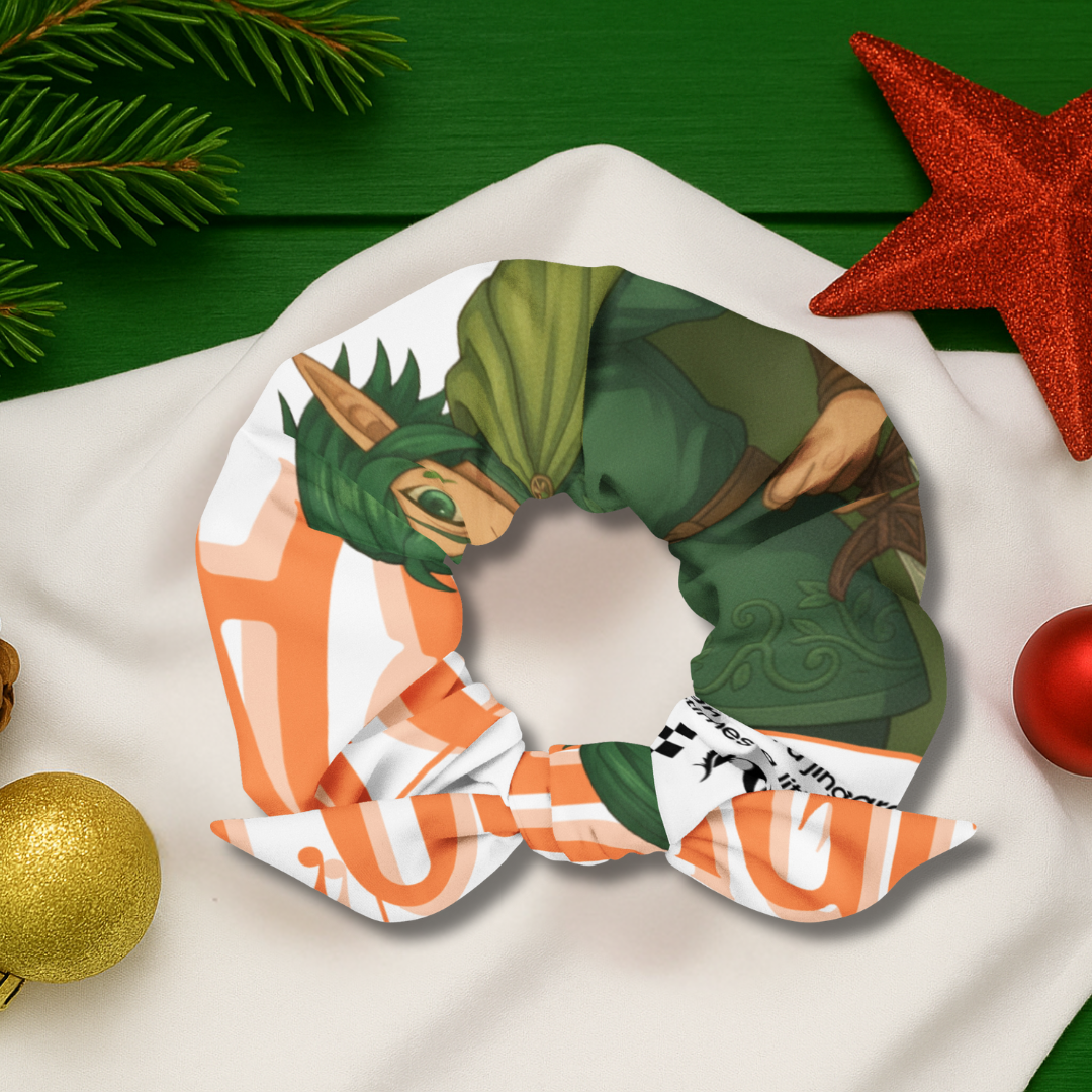 &quot;Courage&quot;- Black | Scrunchie