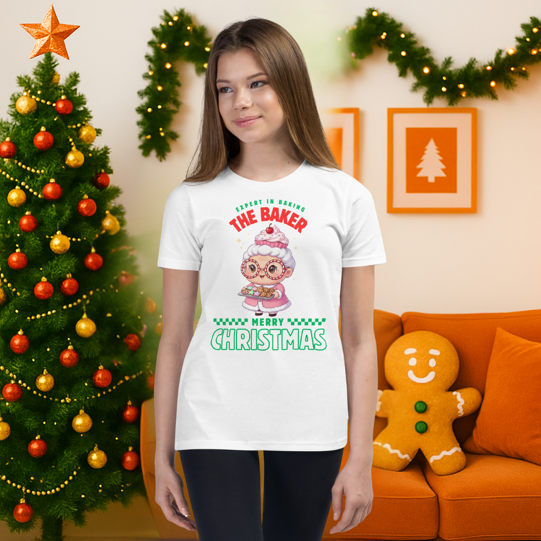 Expert in Baking: The Grandma Baker III | Youth Short Sleeve T-Shirt