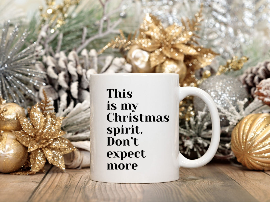Christmas Spirit Teen White Mug | – RB Designa Co