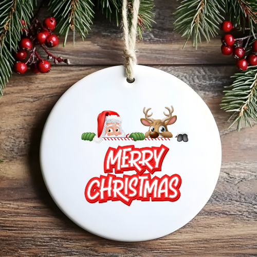 Peeking Crew Teen Ornaments