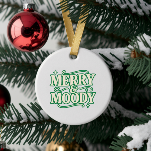 Merry Moody Teen Ornaments