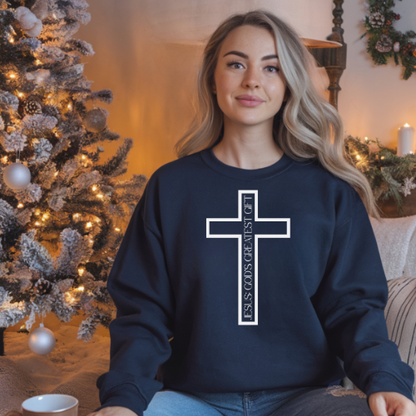 Jesus Christ Cross Big Biblical Long Sleeves Shirt