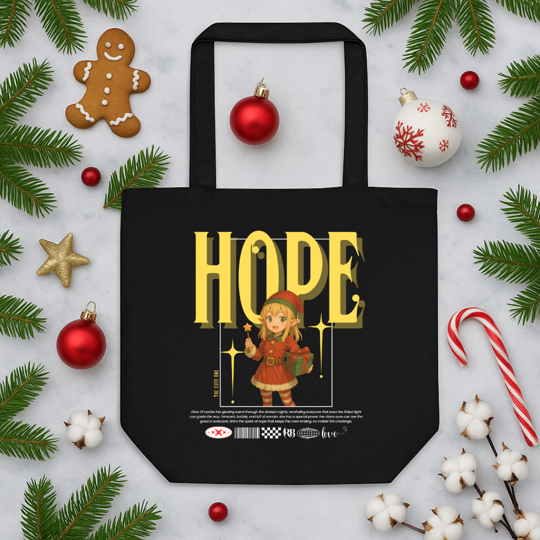 "Hope"- White | Eco Tote Bag