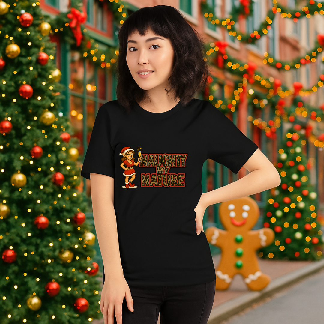 &quot;Naughty by Nature&quot; Pretty Elf II | Adults t-shirt