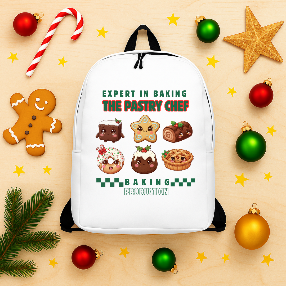 &quot;Expert in Baking: The Pastry Chef...&quot; | Minimalist Backpack