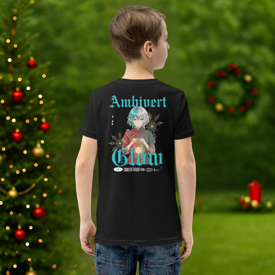 &quot;Ambivert Glow&quot; | Youth Short Sleeve T-Shirt