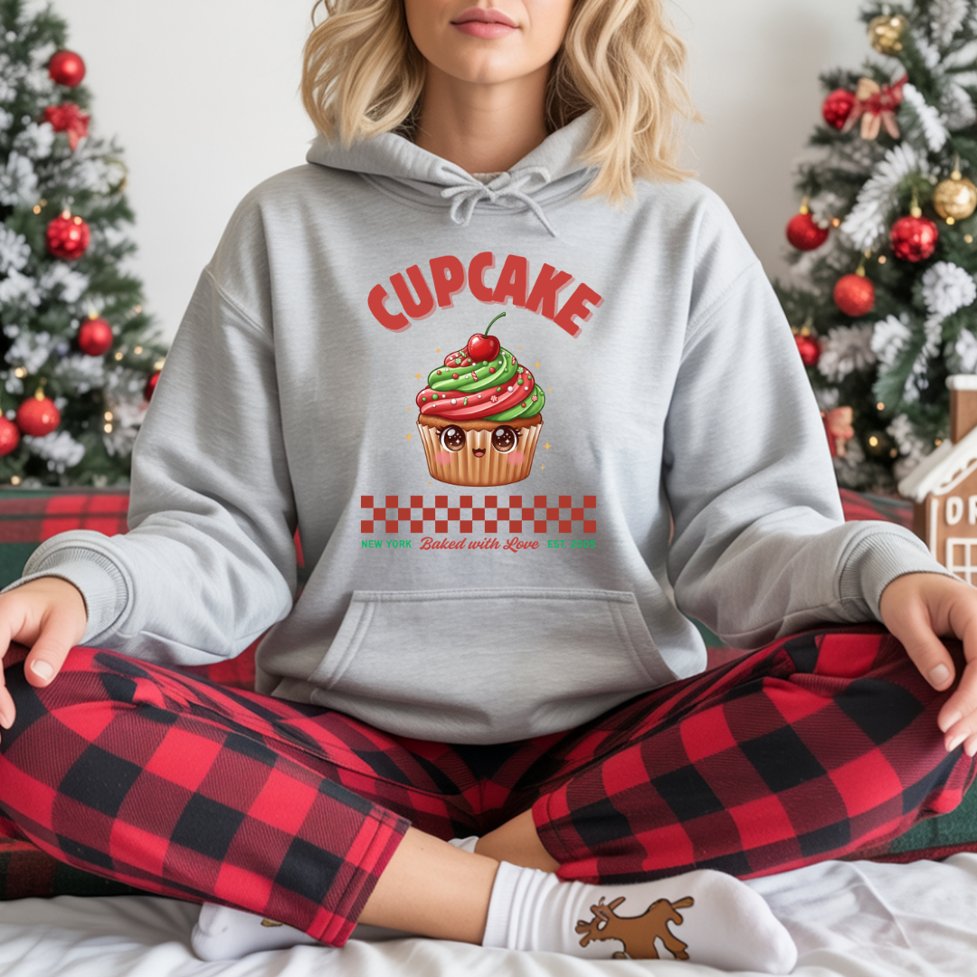 Cupcake: Baked With Love | Youth Hoodie